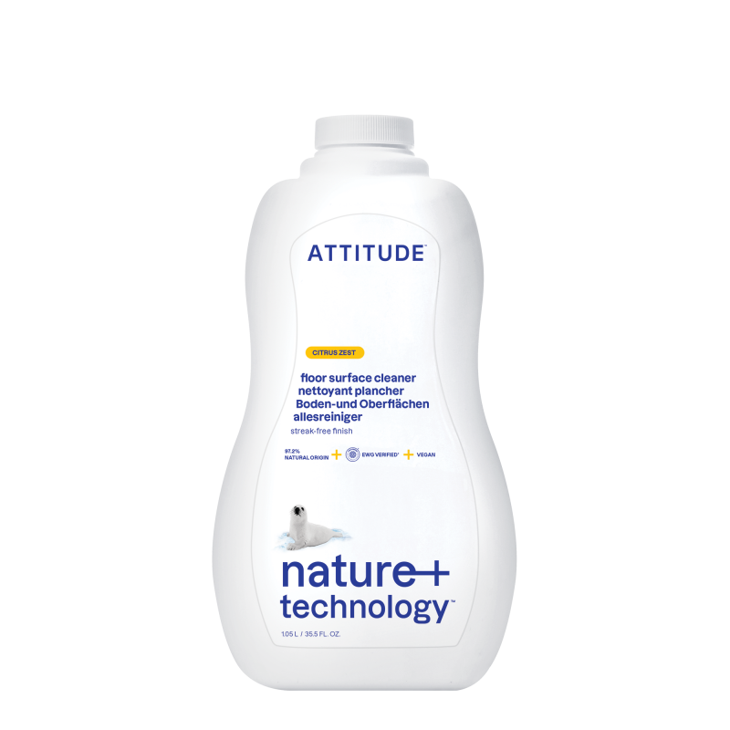 ATTITUDE Floor Cleaner - Citrus Zest 1050ml
