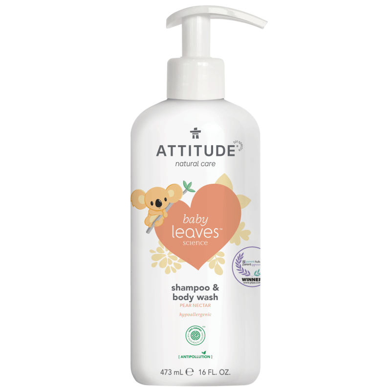 Attitude Baby Leaves 2 in 1 Shampoo Pear Nectar 473ml