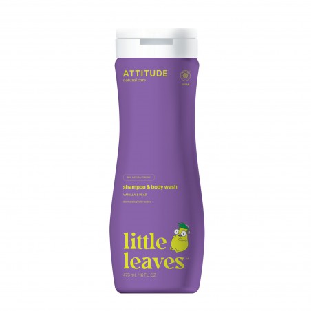 ATTITUDE little leaves™ little leaves™ 2-in-1 Shampoo and Body Wash (Vanilla & Pear) 473 ml