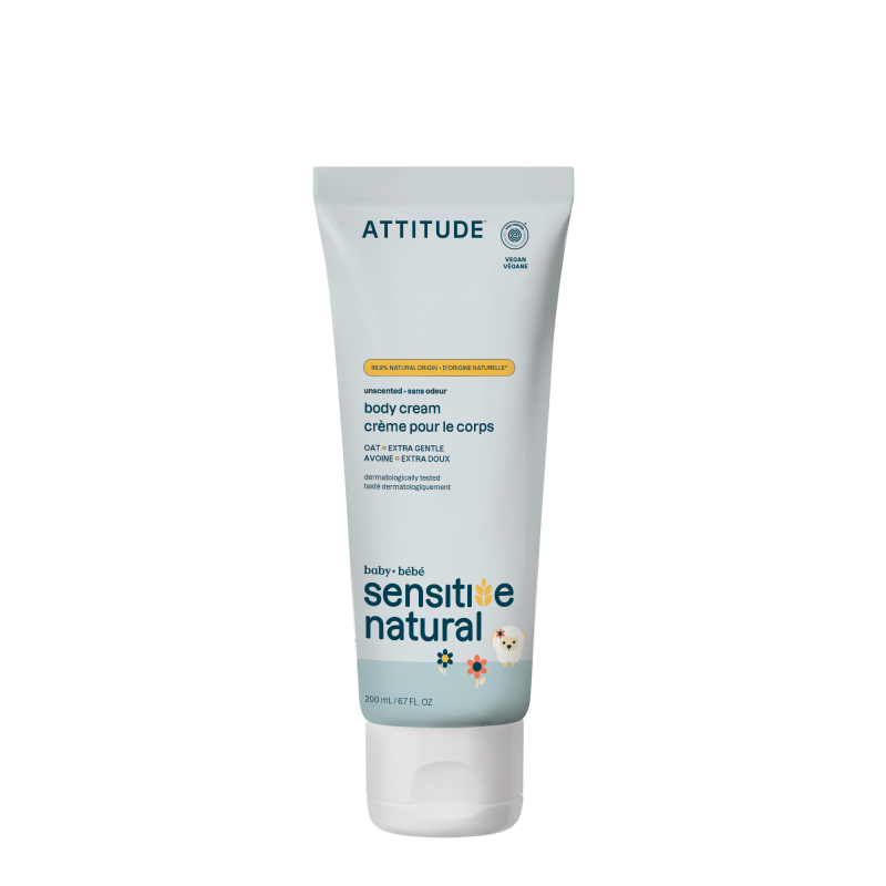 ATTITUDE Sensitive Skin Baby Deep Moisturizing Soothing Cream 200ml