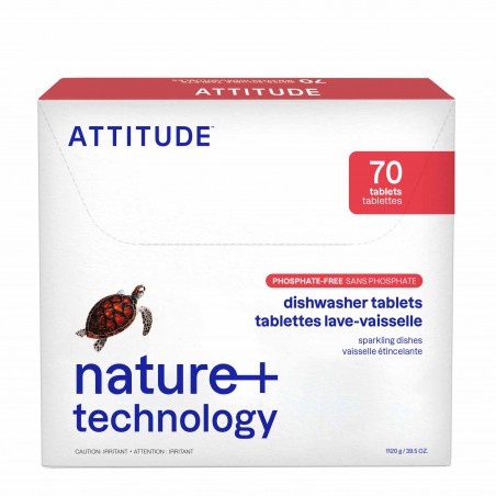 ATTITUDE Dishwasher Tablets (70 tablets | 1 unit)