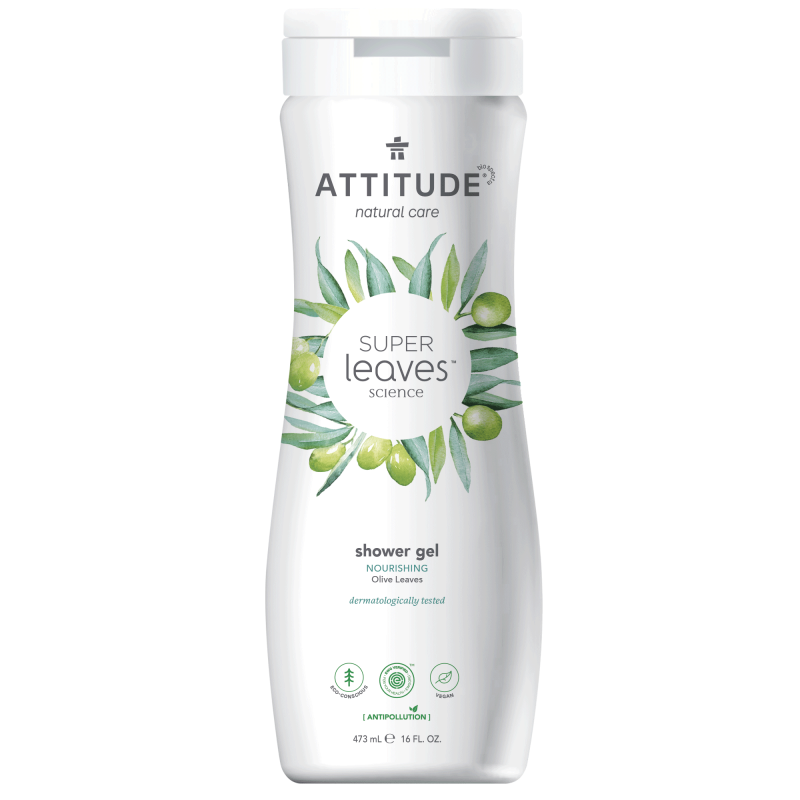 ATTITUDE Body Wash - Nourishing - Olive Leaves 473 ml